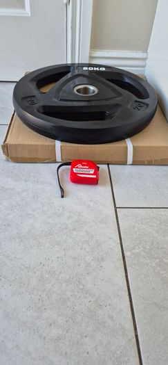 brand new 2x20kilo olympic weight plates