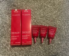 Clarins total eye lift 7ml x 2 plus 3ml x 3