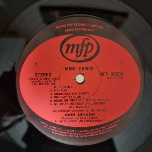 John Lennon Mind Games