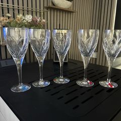 John Rocha Waterford crystal wine glass