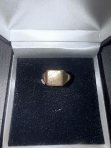 Mens 9ct Gold Ring