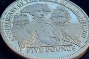 five pound coin