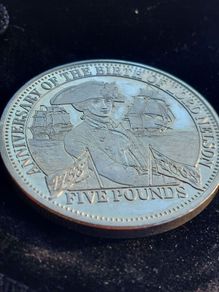 five pound coin