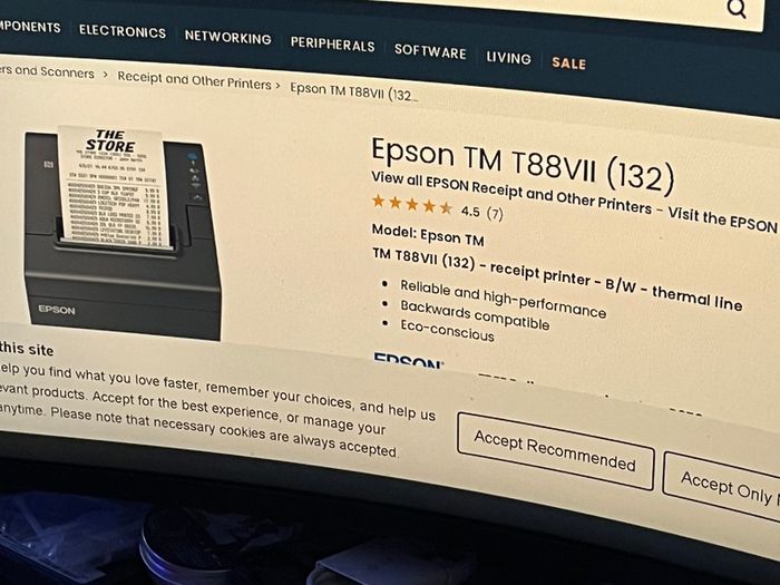 New Epson TM T88VII, Lucan