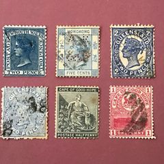 British Commonwealth Queen Victoria Stamps