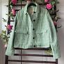 jacket bnwt mint green with black flex size 12 streetone jacket Image 4