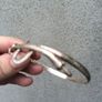 Silver snake bangle very old Image 4