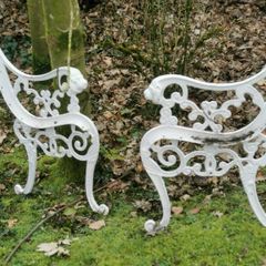 Heavy Lion Head victorian chair ends