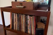 Mid-century modern bar cart