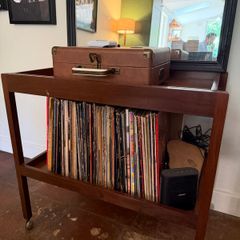 Mid-century modern bar cart