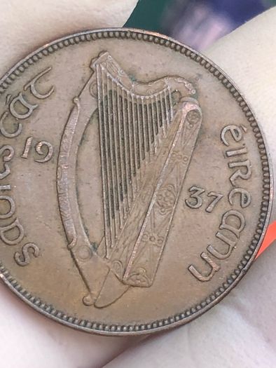1937 Irish Penny Nice grade