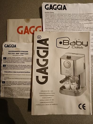 Gaggia baby class coffee machine