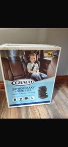 car seat high back booster car seat . Unopened