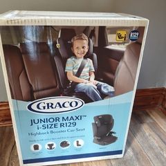 car seat high back booster car seat . Unopened
