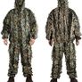 5PCS Ghillie Suit 3D Leaf Camouflage Uniform Gilly Suit Image 7