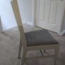 Extending Solid Wood Dining Table & 8 Matching Upholstered Chairs Image 7