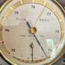 Vintage Mid Century Swiss Aneroid Barometer and Thermometer 1960s Image 3
