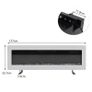 Elegant White Electric Inset Fire (FREE POSTAGE) Image 6