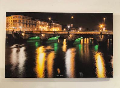 For sale: Original Spires Art stretched canvas.