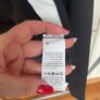Shein bland and white women's blazer size 12/14 Image 4