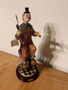 The Julian Collection vintage clown figurine