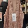 Sequence blush pink dress Image 3