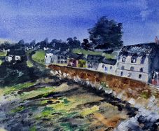 Robert's cove cork watercolour