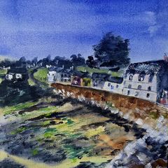 Robert's cove cork watercolour