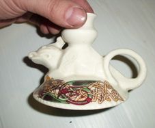 Candlestick Irish Porcelain Vintage