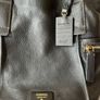 Fossil black leather handbag Image 2