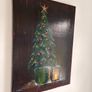 Christmas theme 2026 acrylic canvas painting Image 3