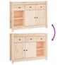 Sideboard Solid Wood Pine Image 6