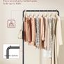 Clothes Rail - Movable Clothes Rack with Bottom Shoes Shelf, Heavy-Duty Clothing Image 4