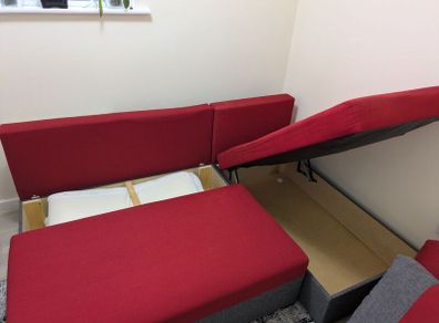 corner sofa with storage