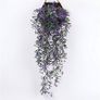 NEW SALE | 2Pcs Artificial Hanging Plants - Purple Artificial wall plants, Fake Ivy Vine for Wall Home Porch Garden Wedding Garland Outside Hanging Decoration Image 2