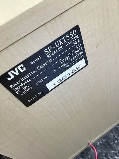 1x JVC Speaker. 20W
