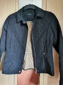 Massimo dutti black jacket UK 8