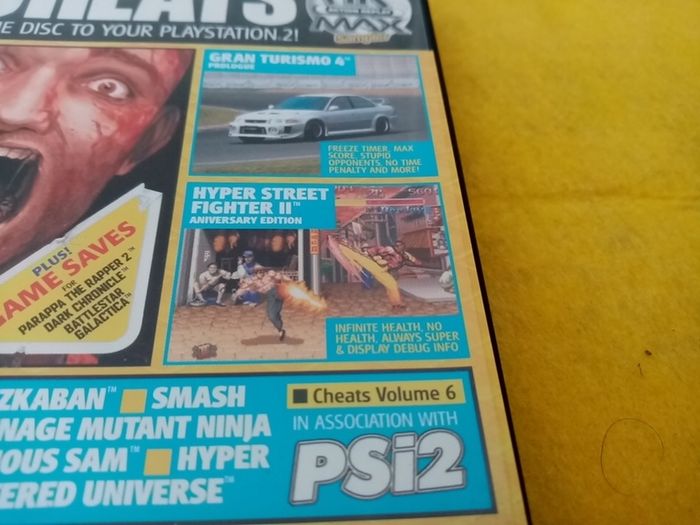 Instant cheats Volume 6 PlayStation 2 Ps2 Games