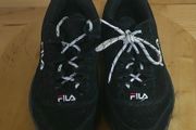 FILA Womens Disruptor Low Top Black Suede Sneakers Euro 39.5 UK \ Ire 6 Chunky Y2K