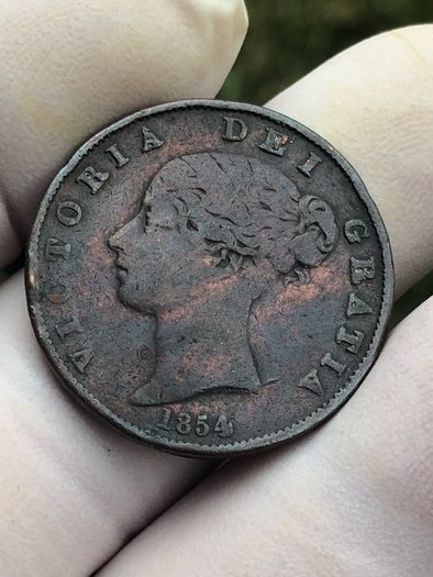1854 Halfpenny Victoria