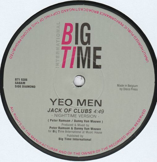 Yeo Men - Jack Of Clubs