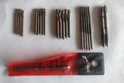 IN STOCK. Lot Soviet Keyway Mills 2-4 mm + Reamers 3 mm + M5 Taps + 4 mm Cobalt Drill