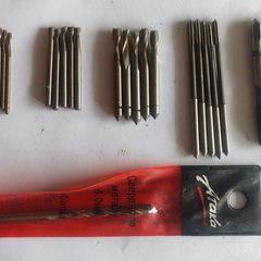 IN STOCK. Lot Soviet Keyway Mills 2-4 mm + Reamers 3 mm + M5 Taps + 4 mm Cobalt Drill