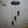 Modern Robin III smoke glass pendant lamp Trio Image 3