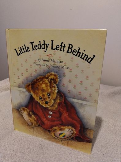 Little Teddy Left Behind Hardback Book