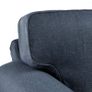 3-seater sofa - cream textured fabric Image 9