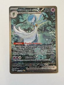 Pokemon Gardevoir ex card