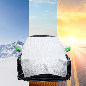 windshield and hood cover snow ice frost
