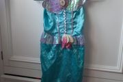 Disney Ariel girls costume dress size 7-8 years