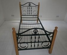 bed and mattress